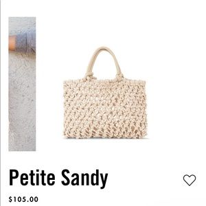 NWT Clare V. Petite Sandy